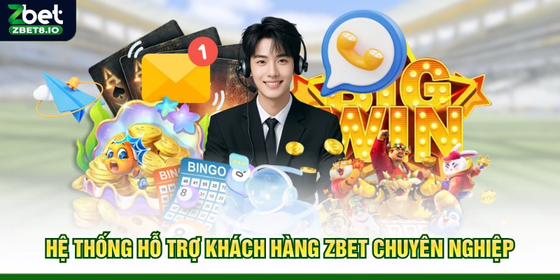 Hệ thống hỗ trợ khách hàng Zbet chuyên nghiệp