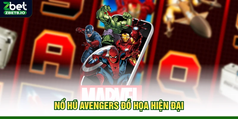 Nổ Hũ Avengers đồ họa hiện đại